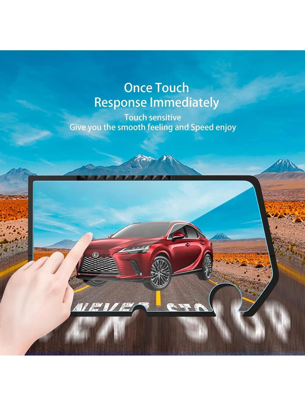 XXCIWP Lexus RX / TX 14" Screen Protector, 2023 Lexus RX 350, RX350H - Picture 4 of 6